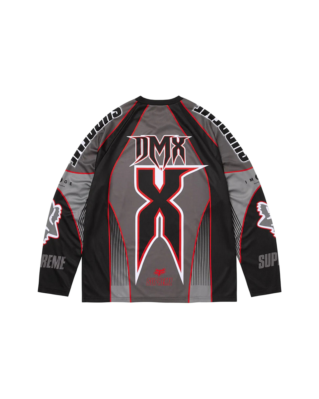 Supreme x Fox Racing Sweatshirt - "Black/Grey"