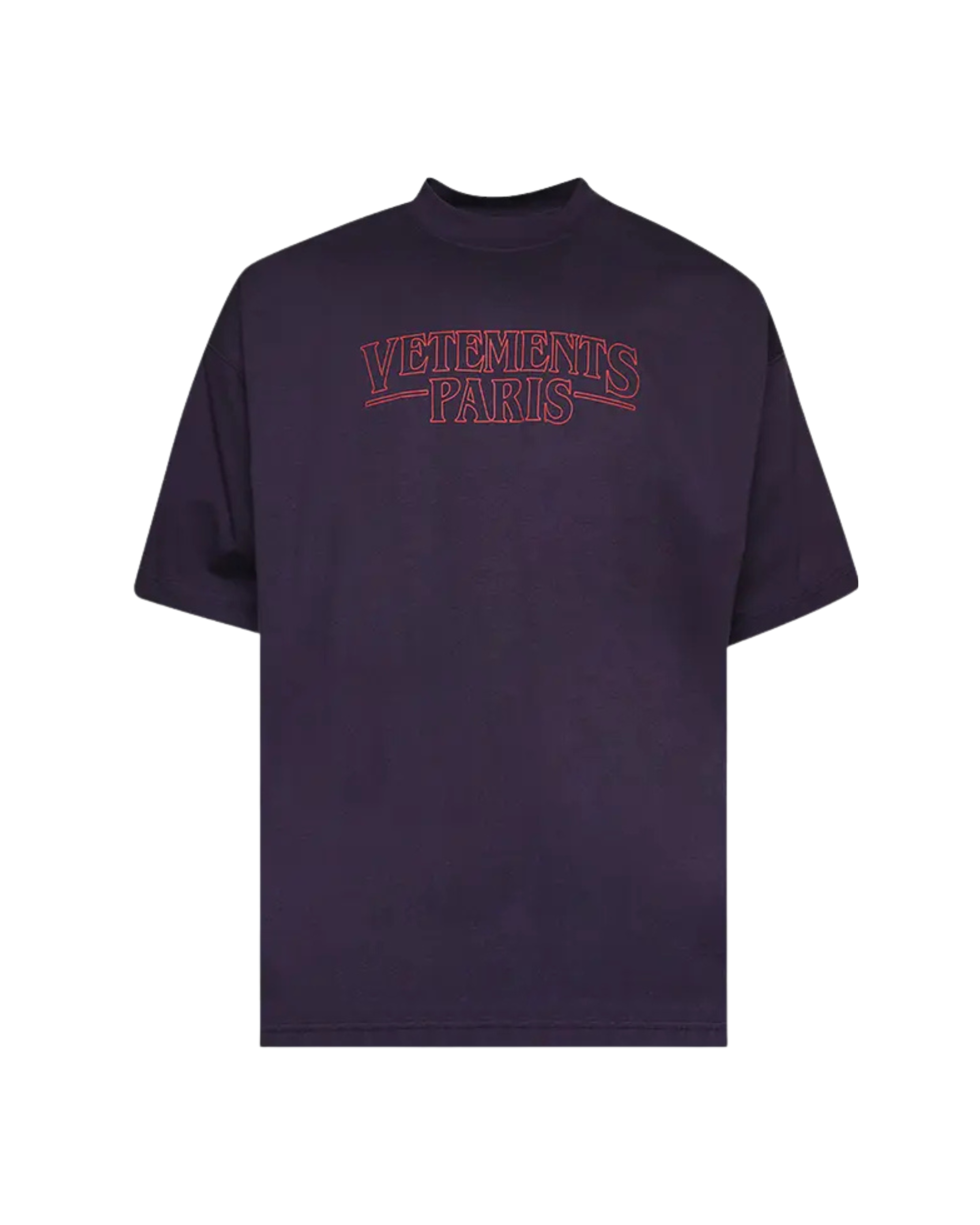 Vetements Paris Logo T-Shirt - "Purple"