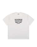 Vetements Stop Copying Me T-Shirt - "White"