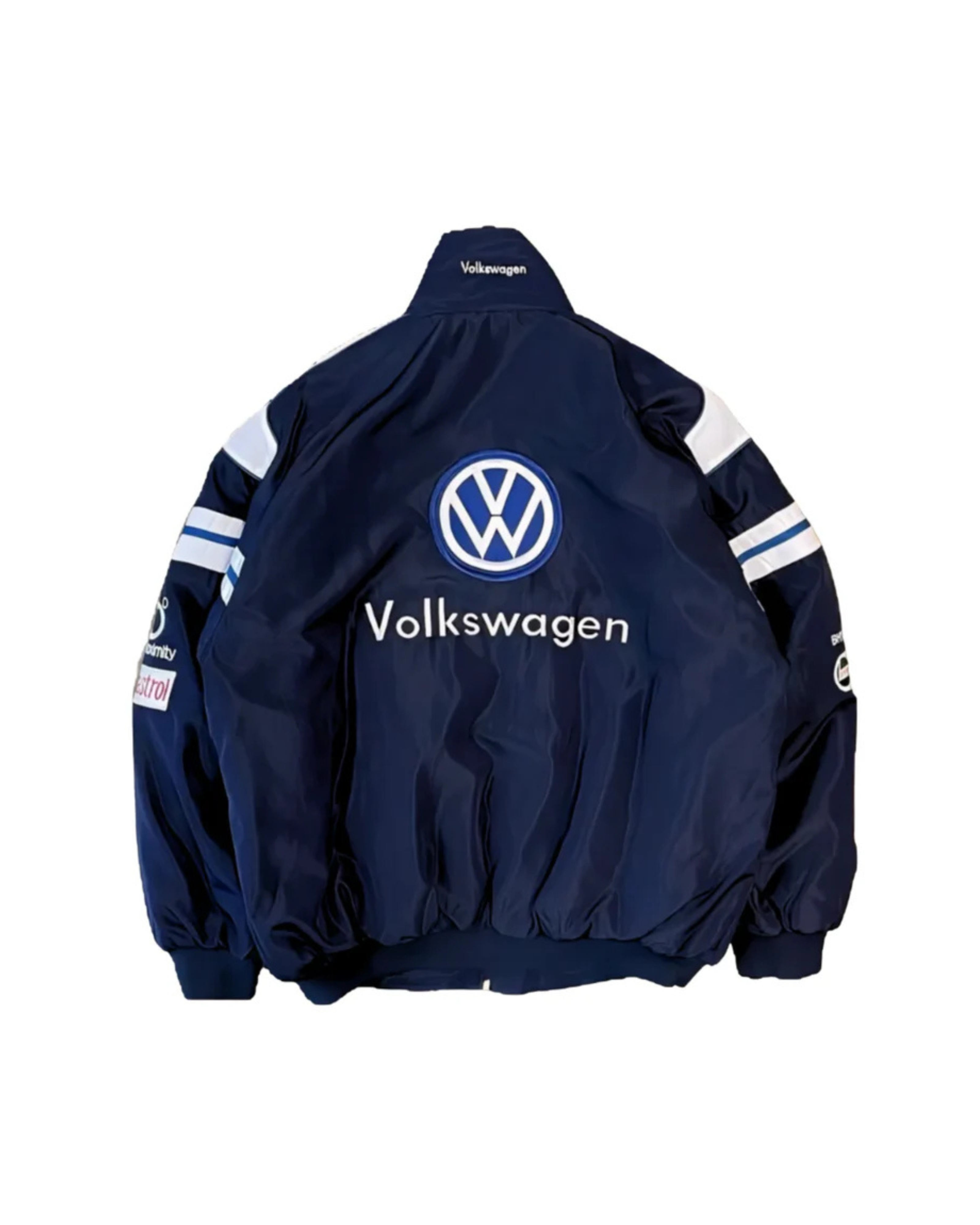Volkswagen VW F1 Retro Racing Jacket - "Navy Blue"